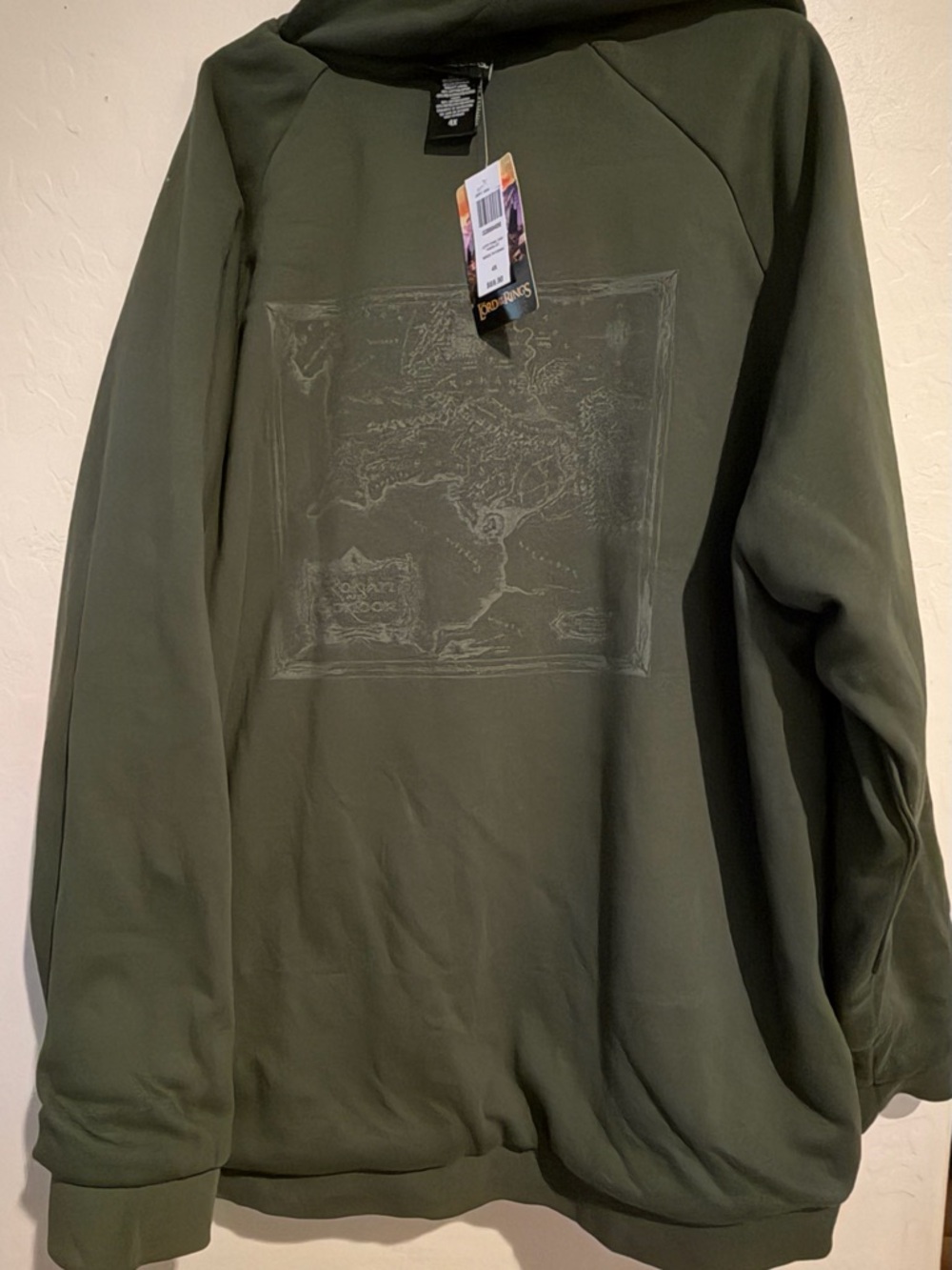 NWT BoxLunch Lord of the Rings Narsil Tonal Windbreaker Jacket LOTR Exclusive 4x - Picture 11 of 12
